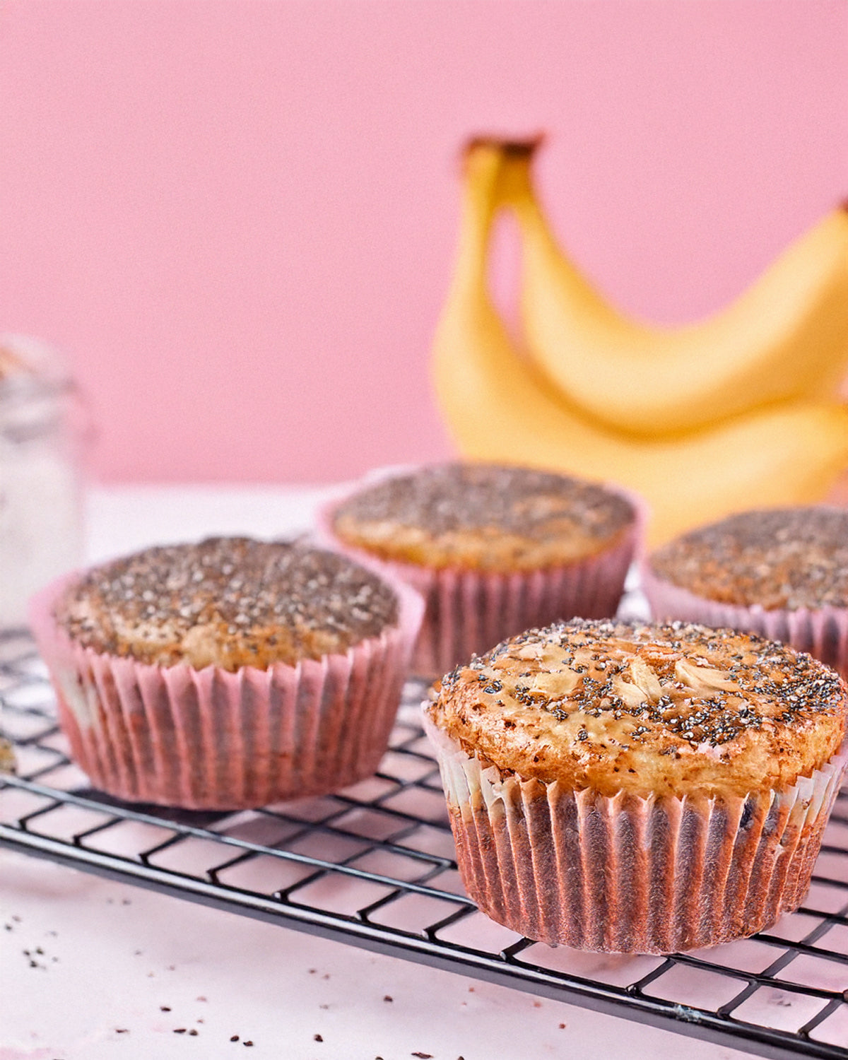 Banana Chia Muffins