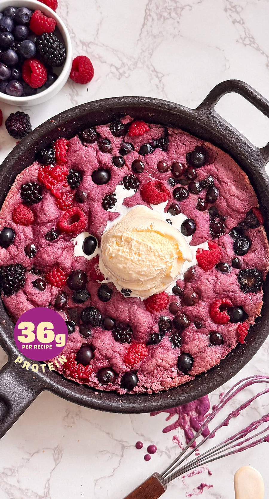 Berry Cobbler Skillet