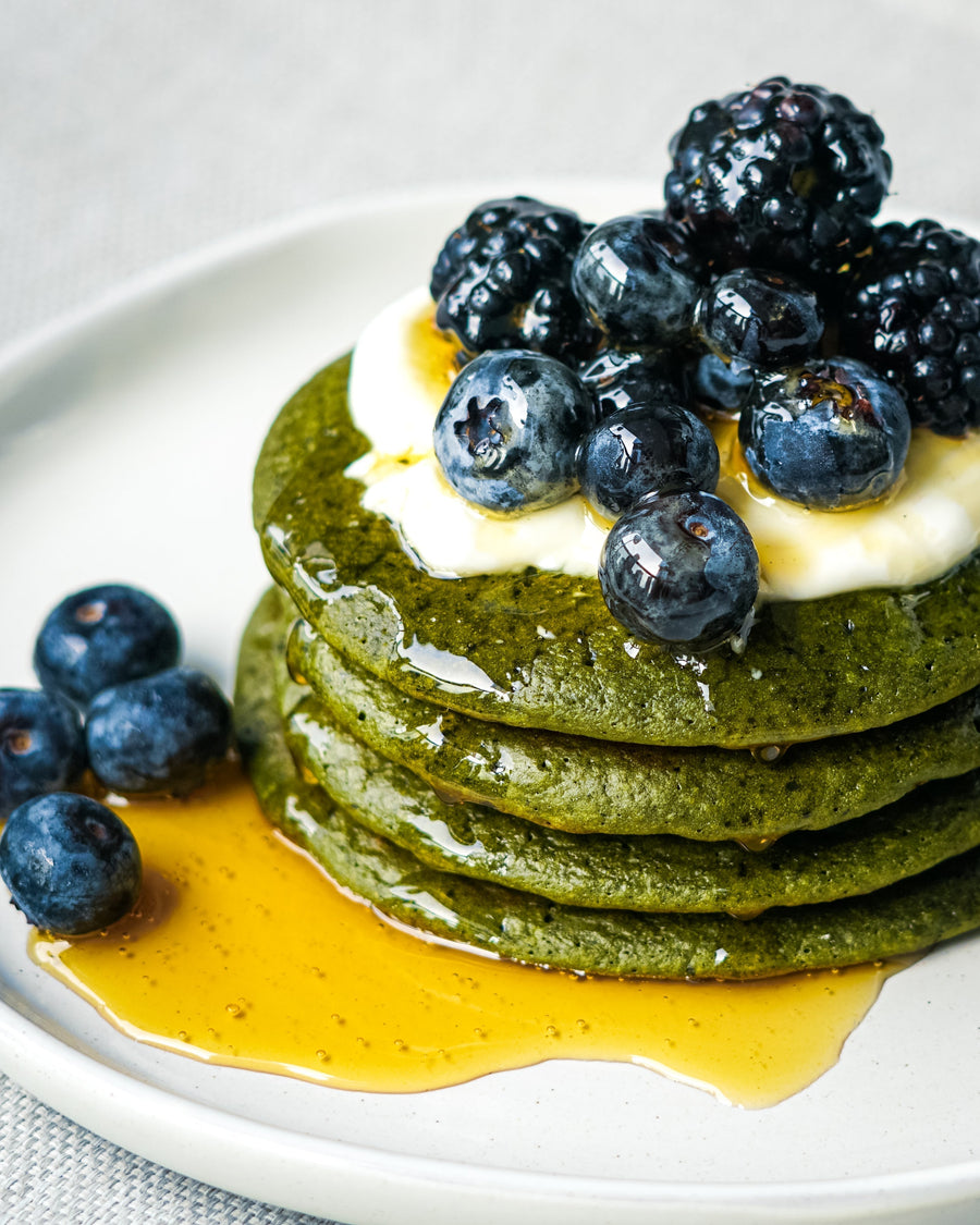 Spirulina Power Pancakes
