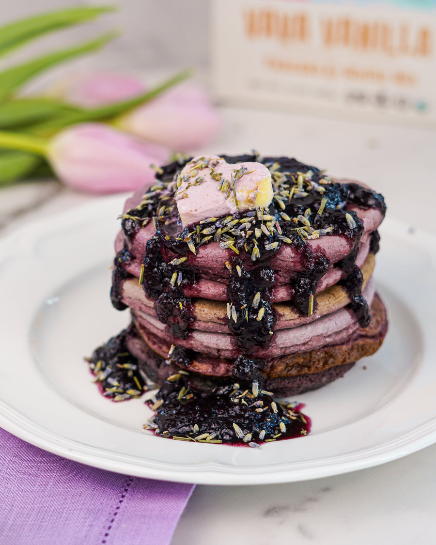 Lavender Pancakes