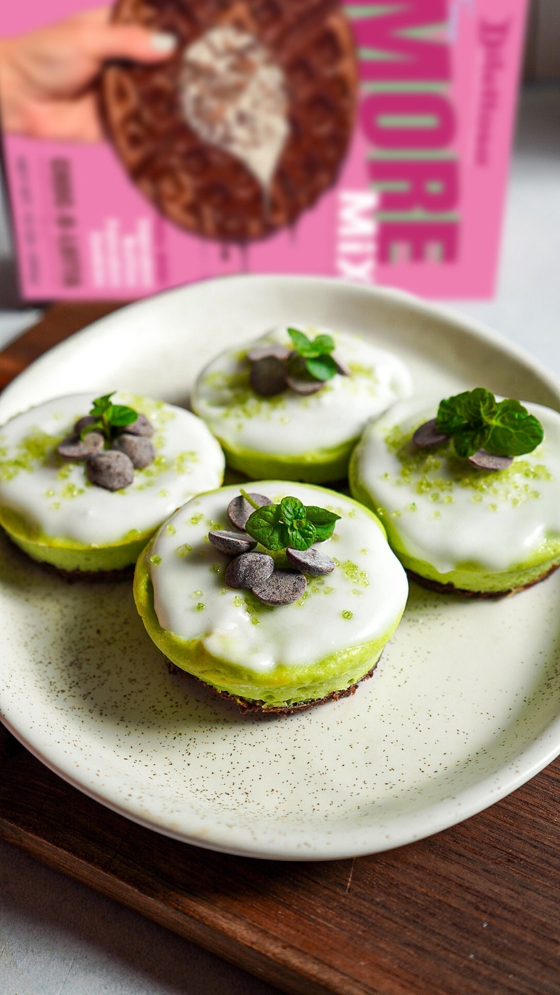 Chocolate Mint Mini Cups