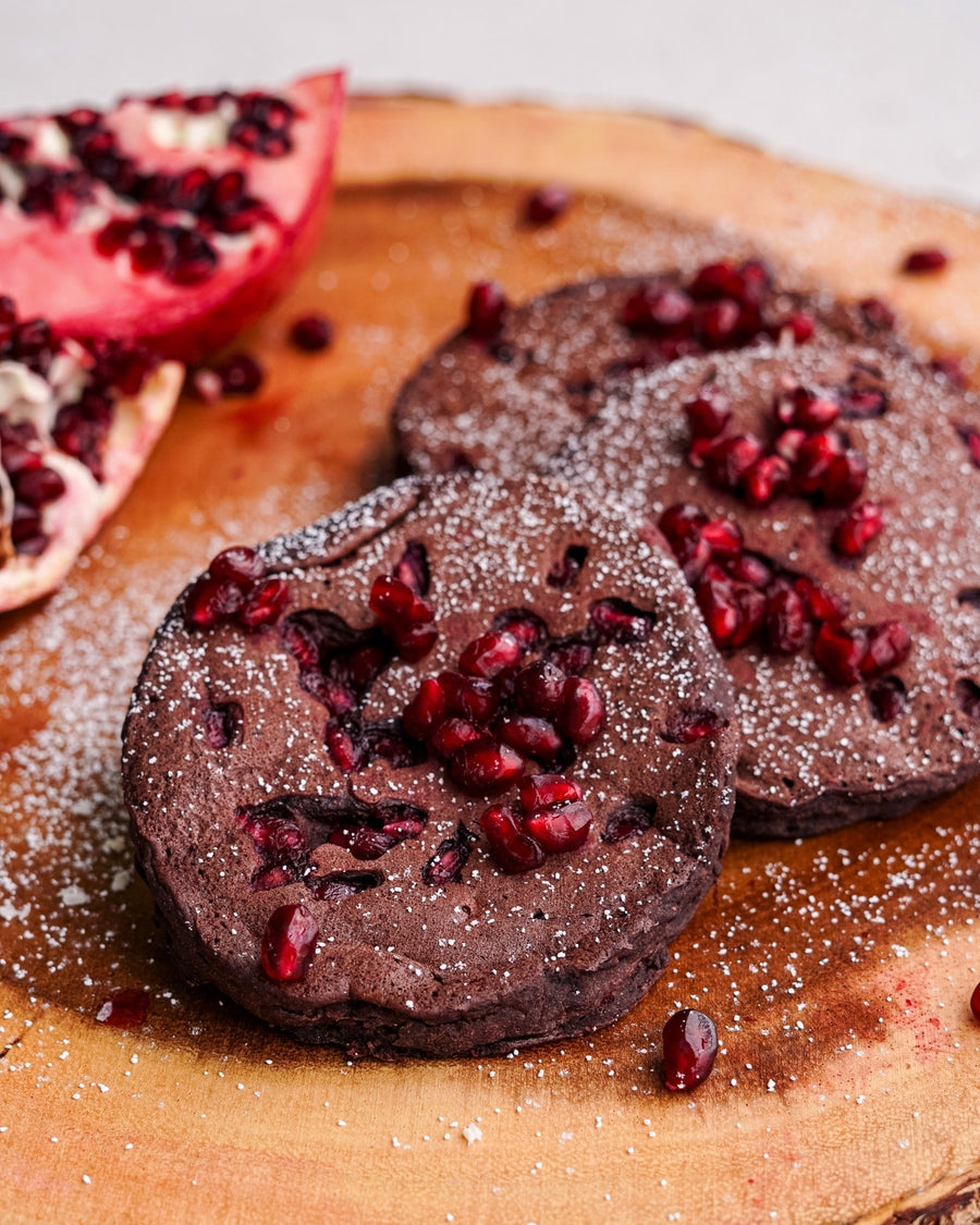 Winter Gems Elderberry Pancakes