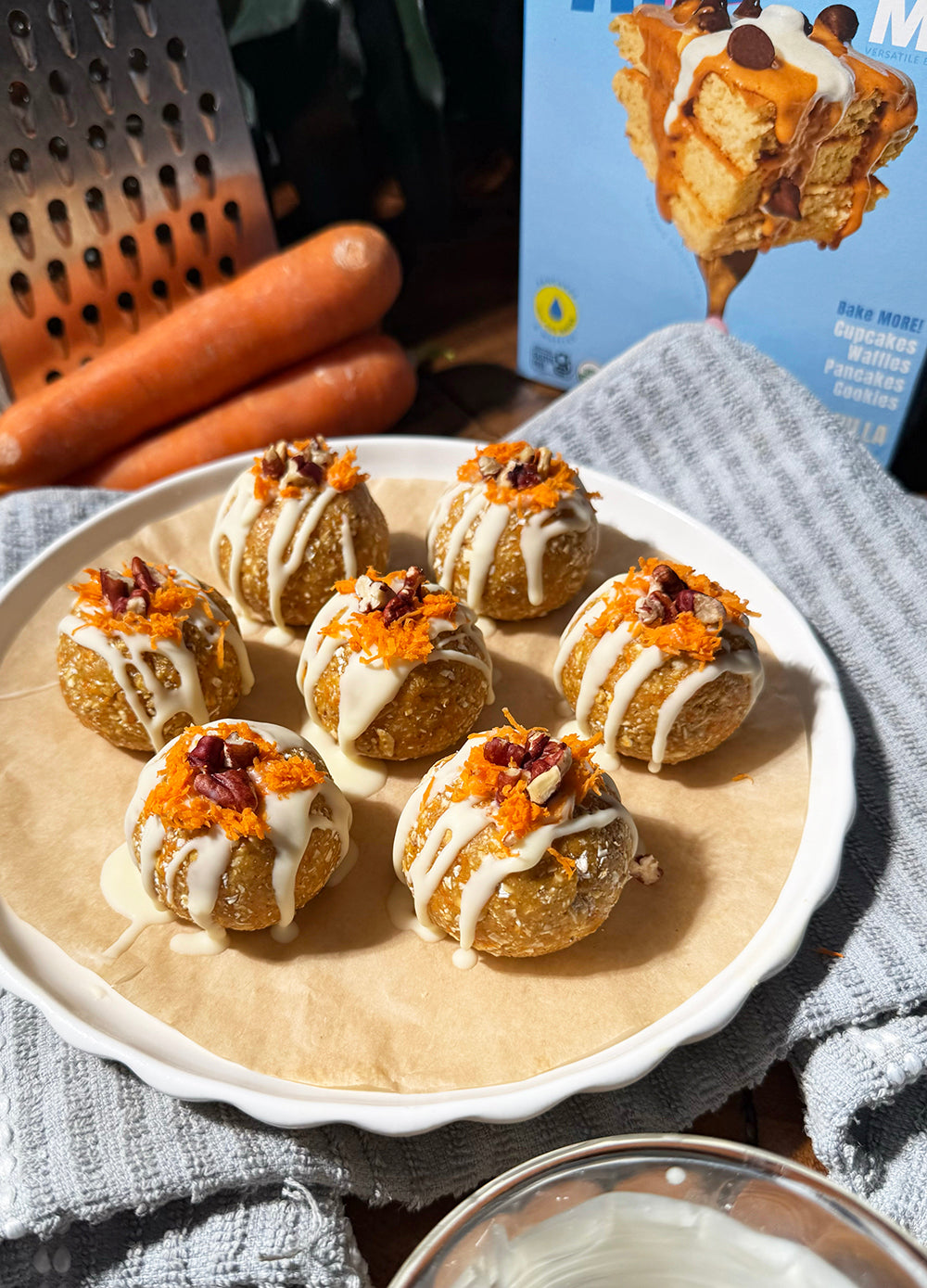 Carrot Cake Protein Balls