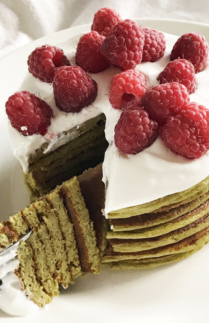 Mat-cha-cha Pancakes
