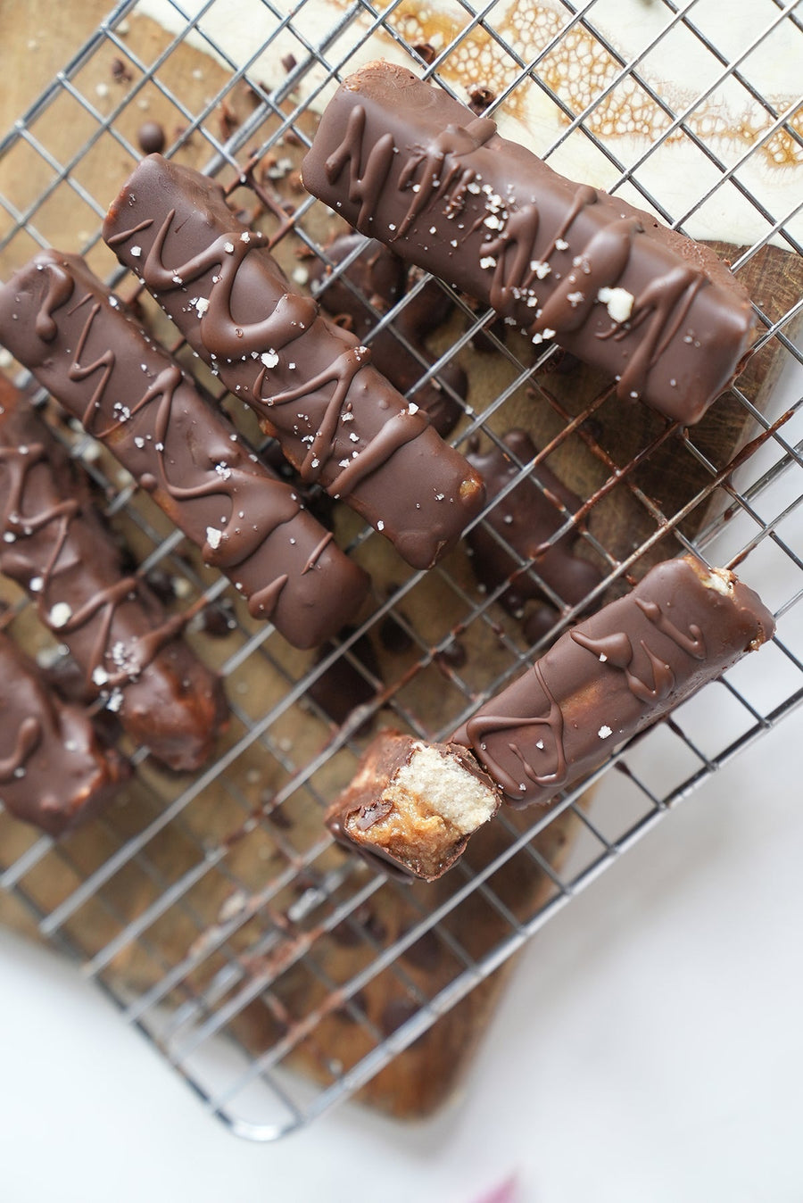 No-Bake Twix Bars