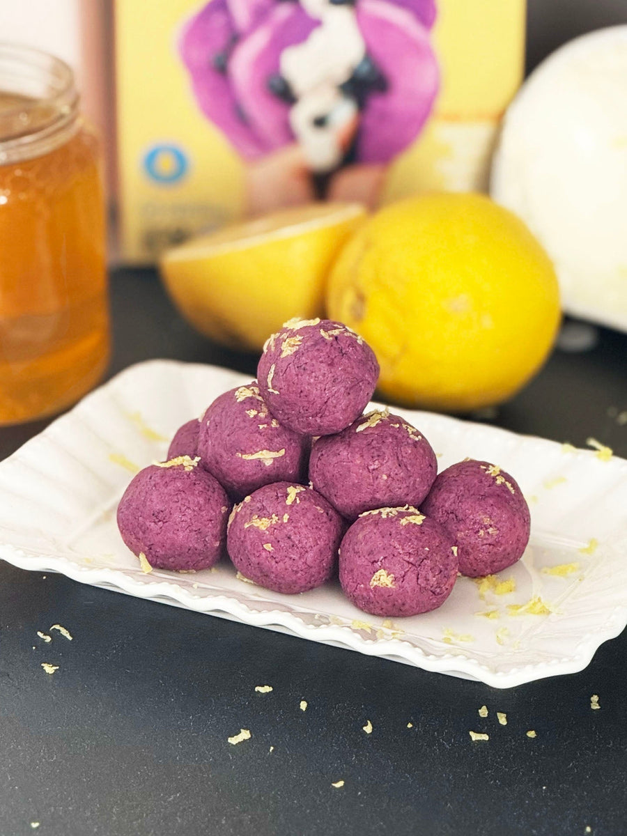 Blueberry Pannacotta Bites
