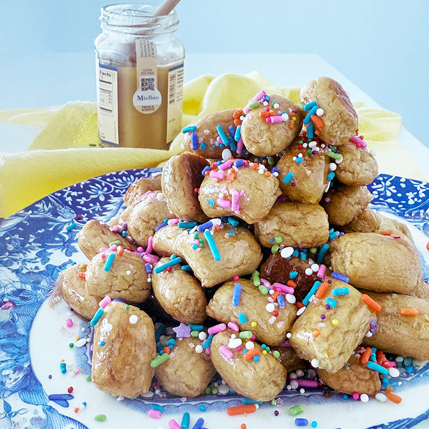 Pignolata al miele (Italian Honey Cookies)