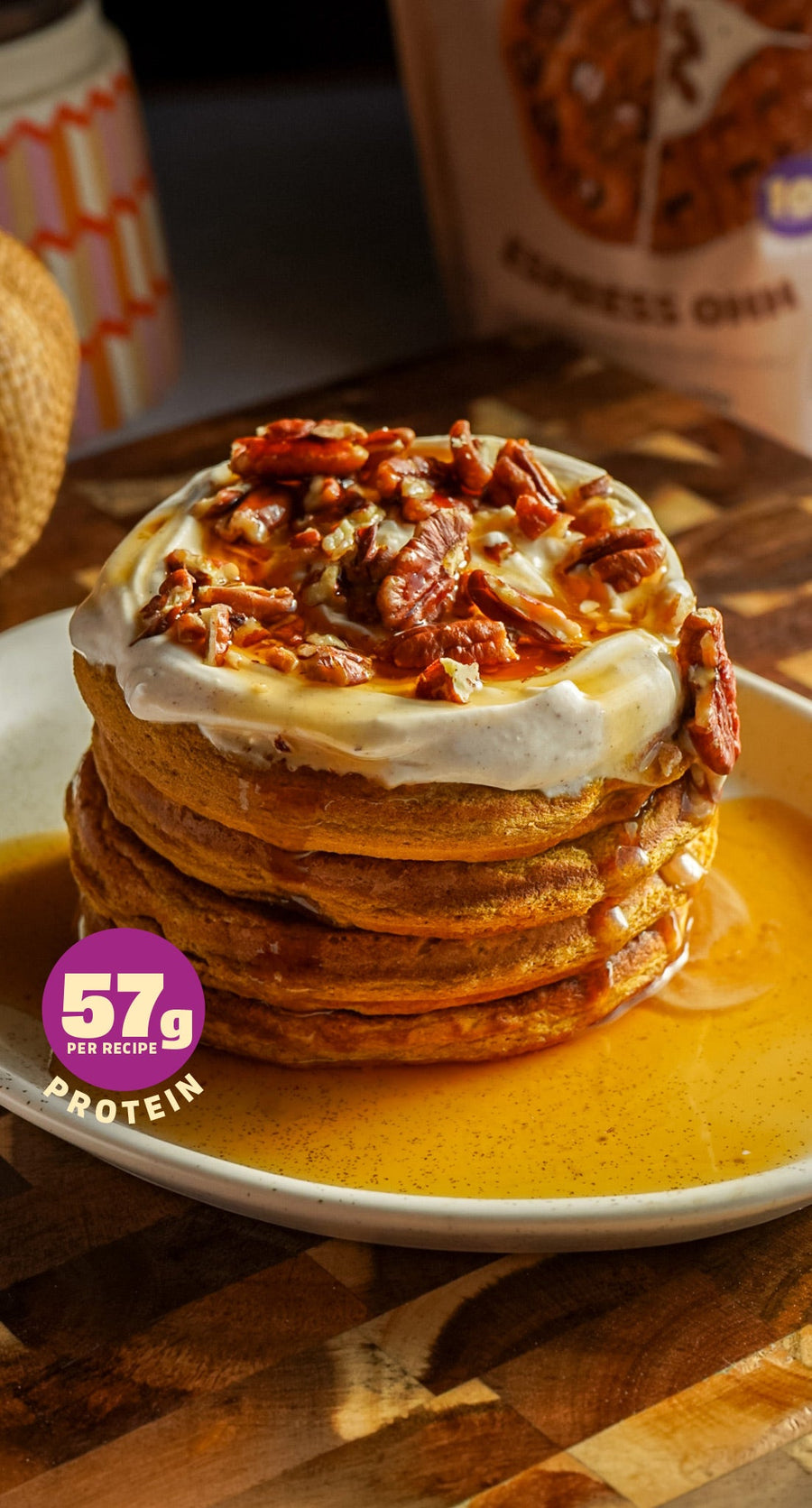 Pumpkin Spice Latte Pancakes