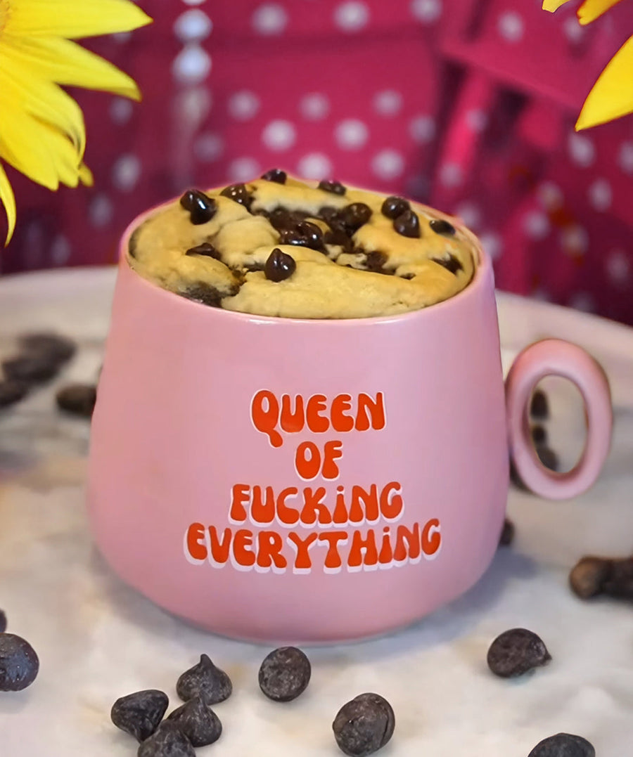 Chocolate Chip Cookie Mug Cake