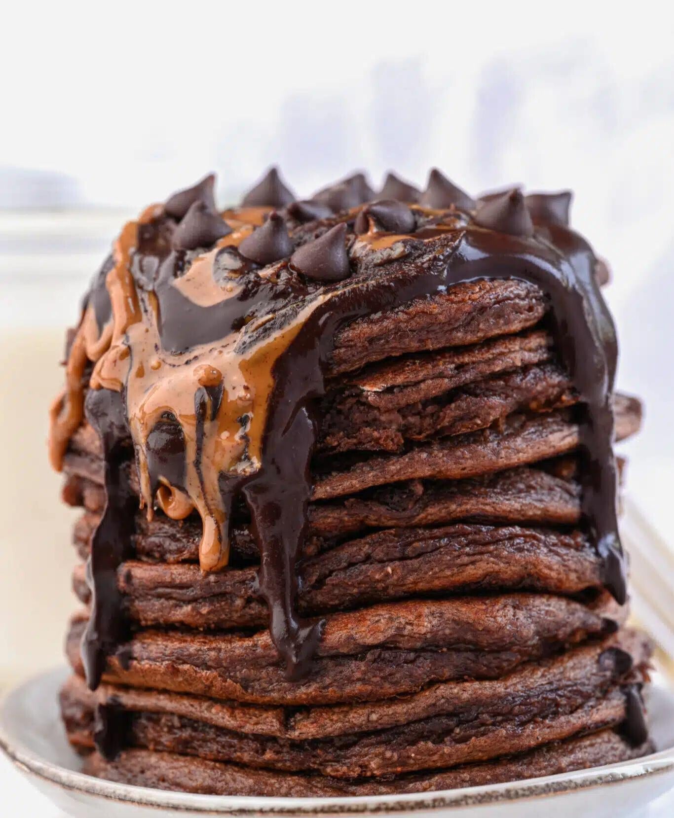 Sassy Snickers Pancakes