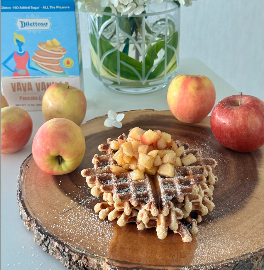 Apple Pie Waffles