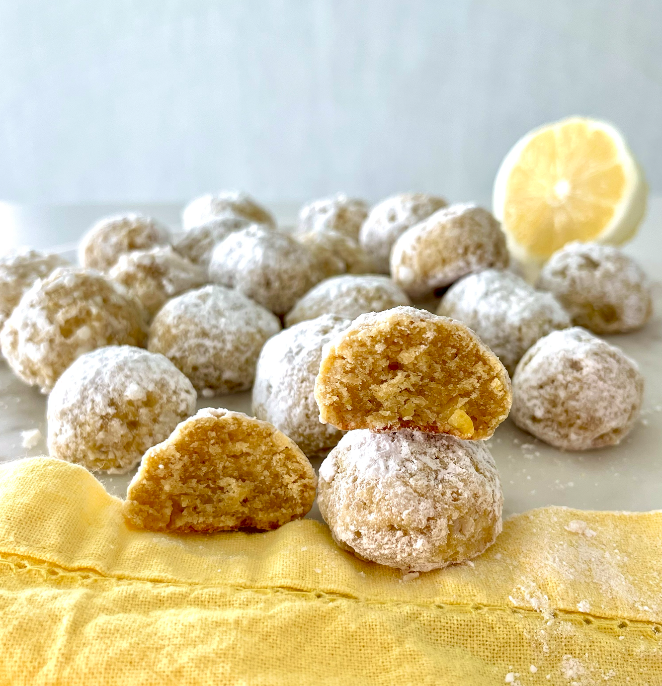 Gluten-free Lemony Soft Cookies