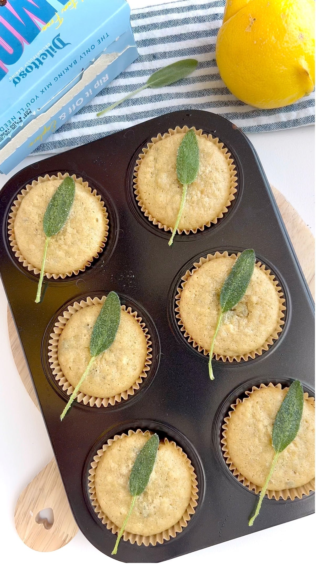 Vanilla Sage Muffins
