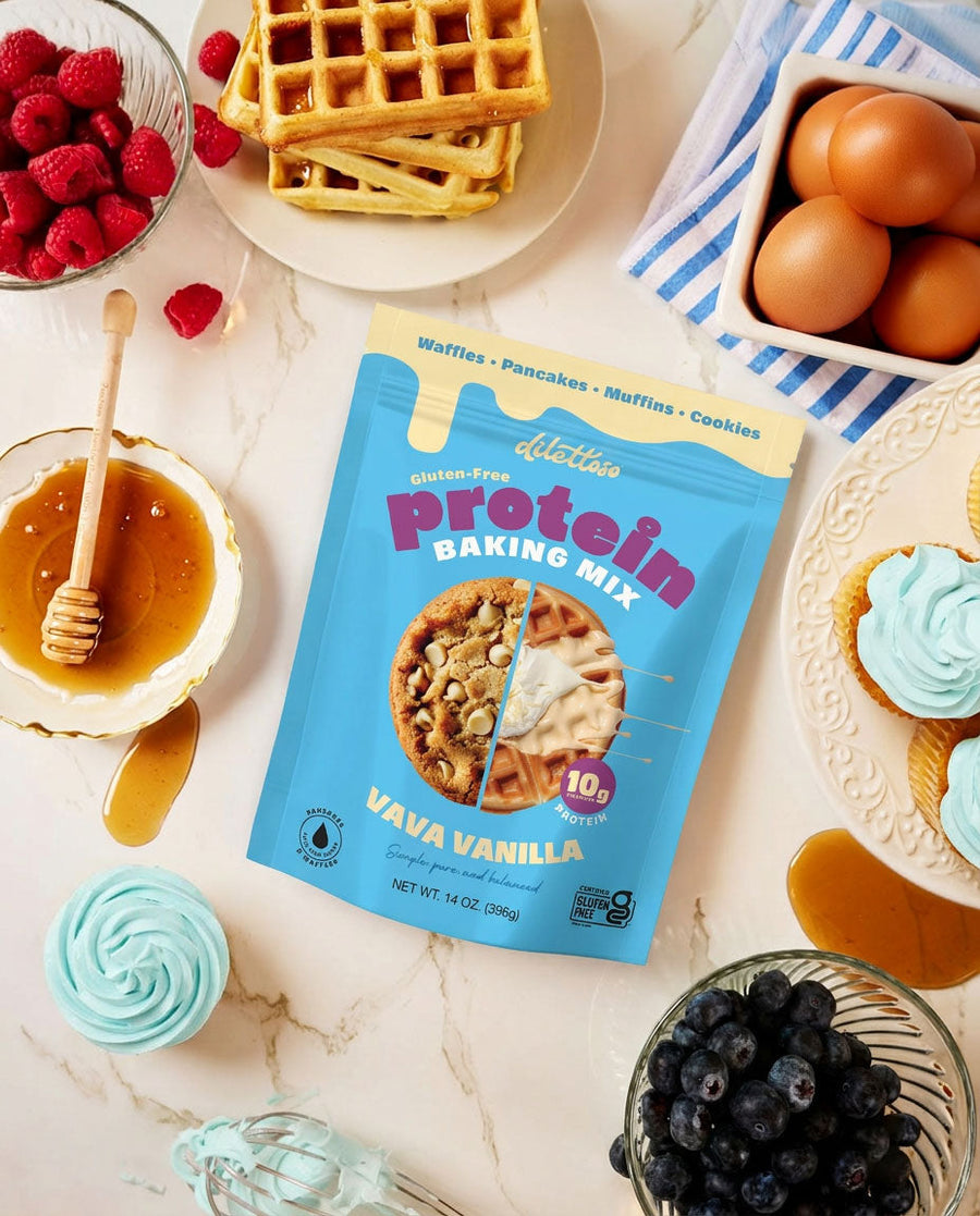 How to Bake with Dilettoso Protein Baking Mix