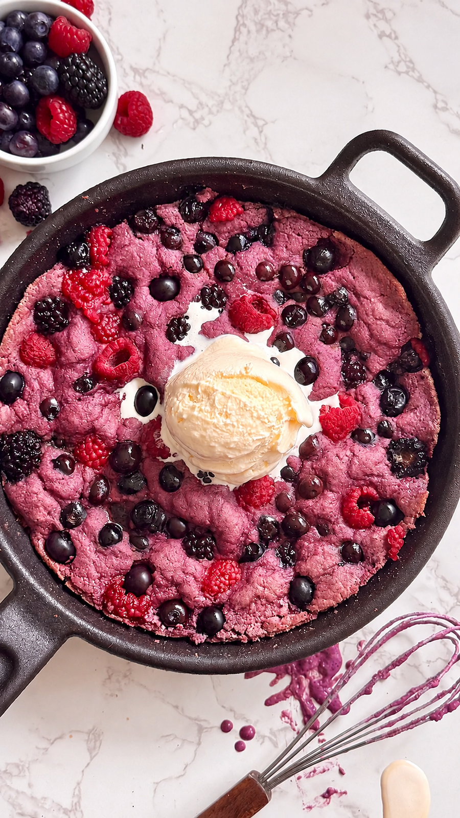 Berry Cobbler Skillet