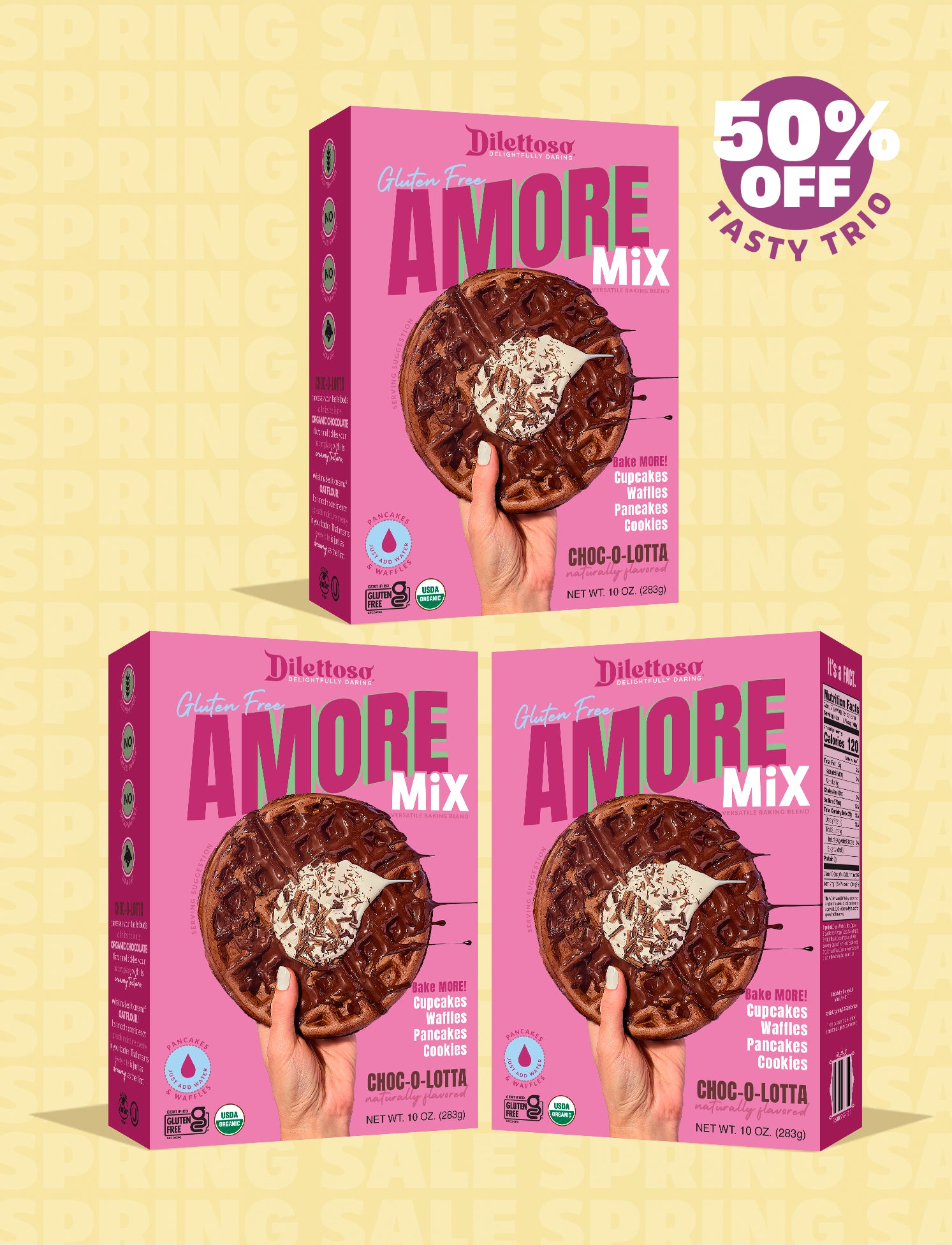 Tasty Trio: Choose Your Flavors