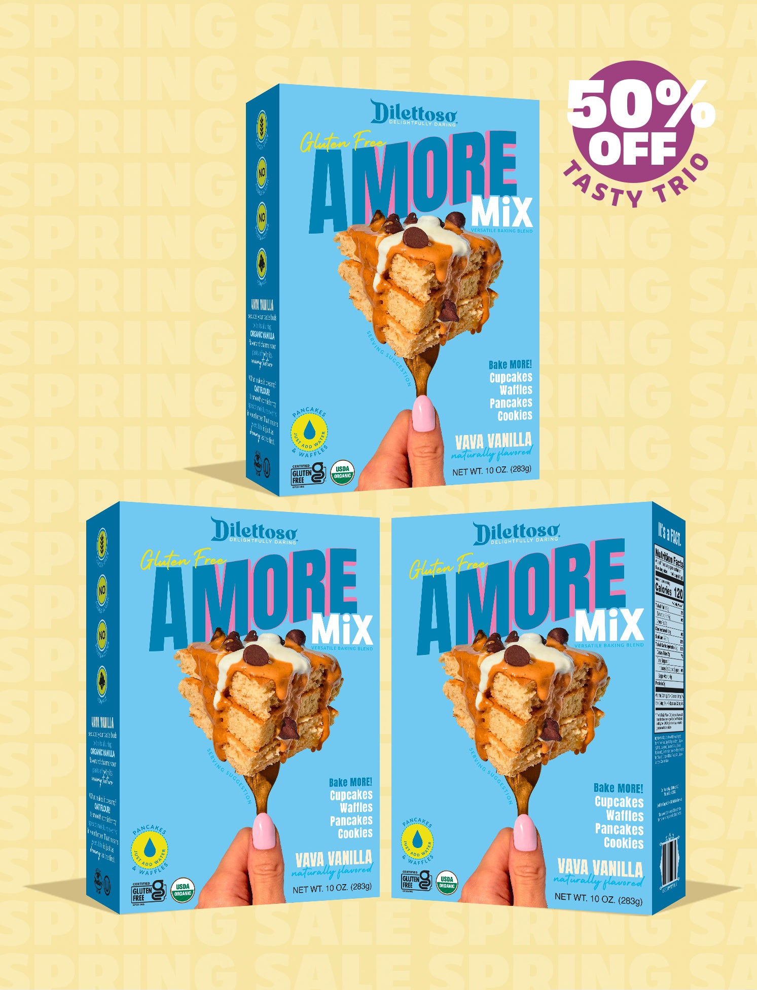 Tasty Trio: Choose Your Flavors